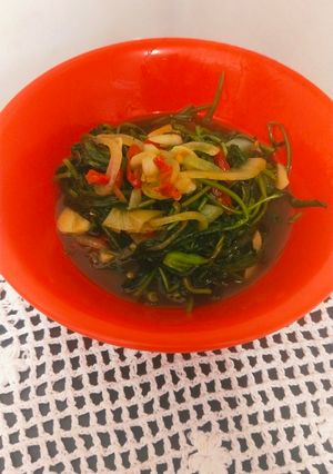 Foto resep Tumis kangkung saus tiram