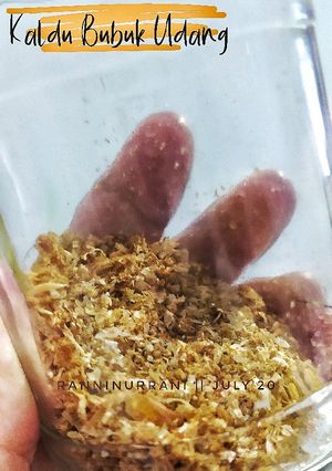 Foto resep Kaldu Udang Homemade (bubuk)