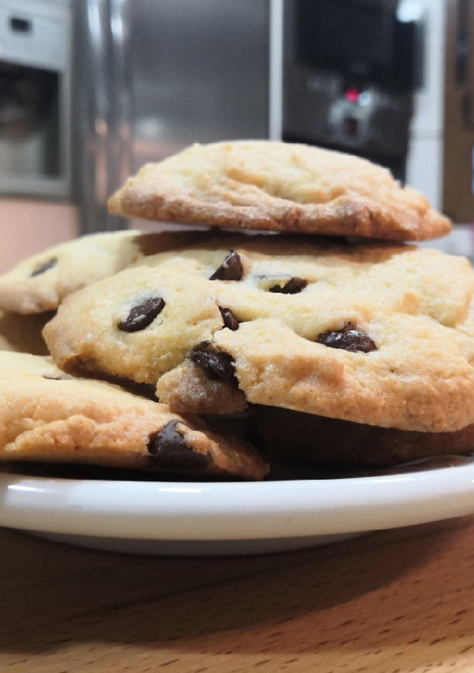 Una foto de Galletas con chips de chocolate 🍪