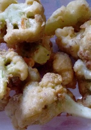Foto resep Camilan sehat kembang kol krispi
