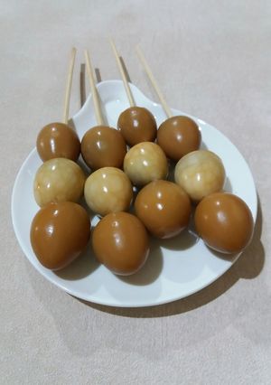 Foto resep 749. Sate telur puyuh ala angkringan PGOT (+ marble style)