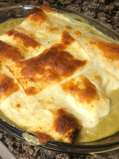 Una foto de Enchiladas suizas
