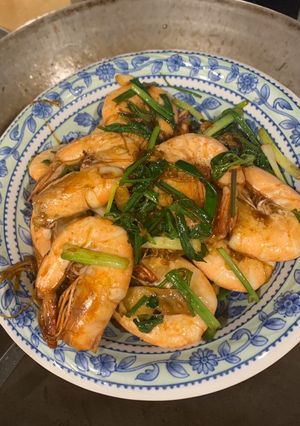 รูปของ กุ้งอบวุ้นเส้นแบบเร่งรัด