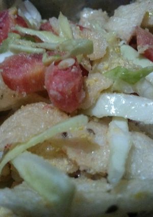 ફ્રાઈડ પાપડ ચાટ(fried papad chat recipe in gujarati) રેસીપી મુખ્ય ફોટો