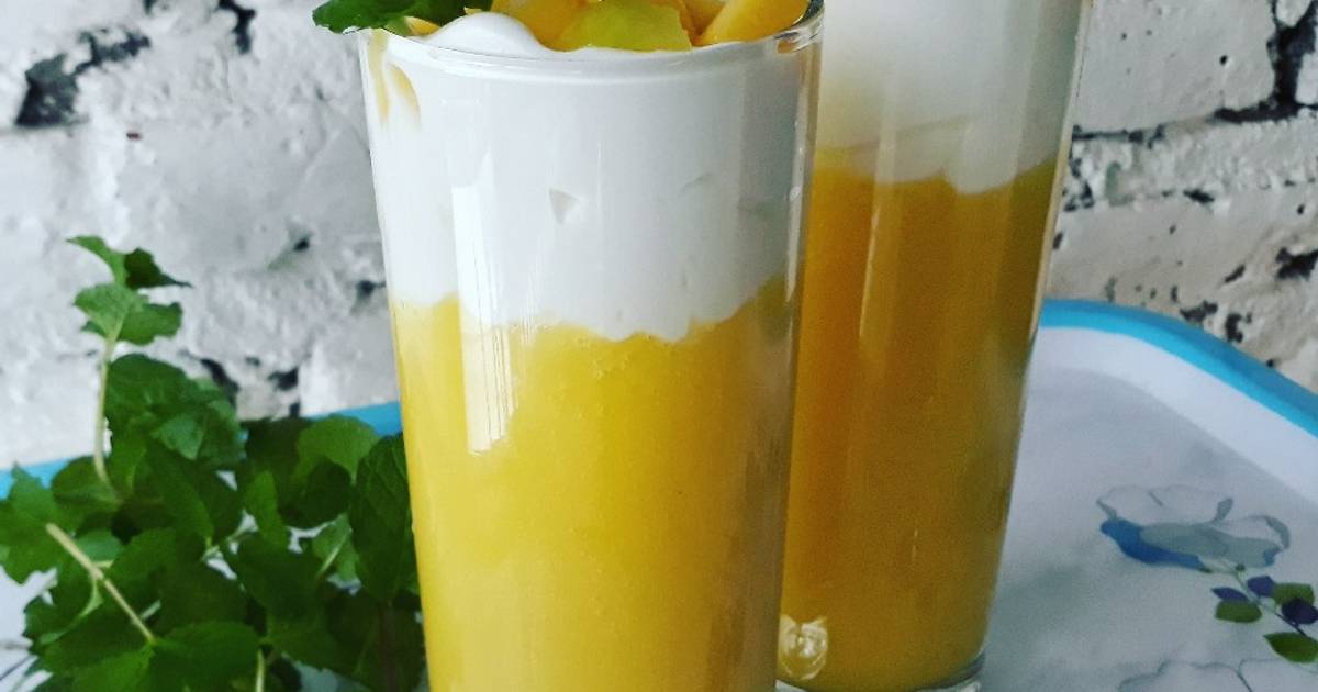 Resep Jus Mangga Ala King Mango Thai Oleh Mbok Dyn Cookpad