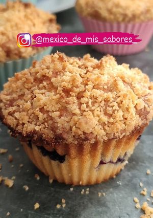 Una foto de MUFFINS DE ARÁNDANOS 🫐