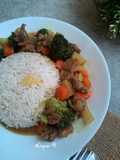 Nasi Nanas | Beef Curry