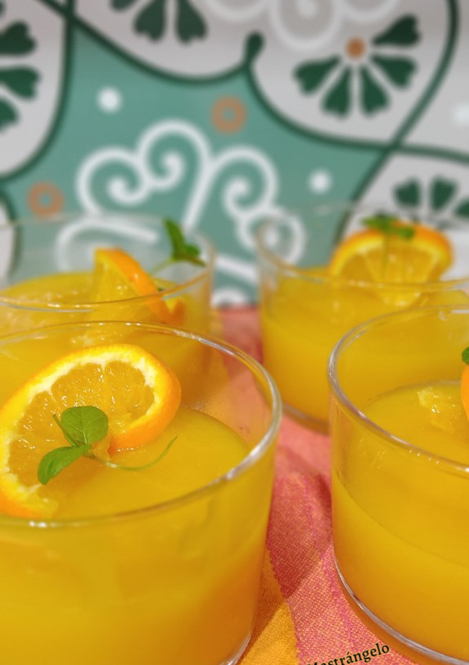 Una foto de Crema de naranja 🍊🍊
