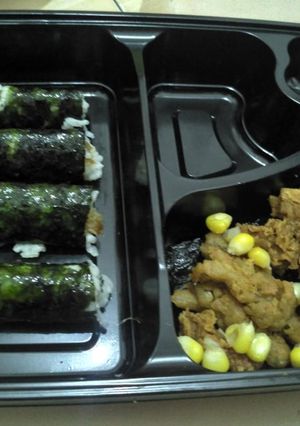 Foto resep Sushi balado ceker jagung dan ceker krispi