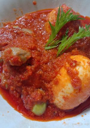 Foto resep Balado Telur Pete