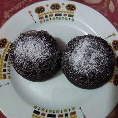 A picture of Microwave chocolate cake.
