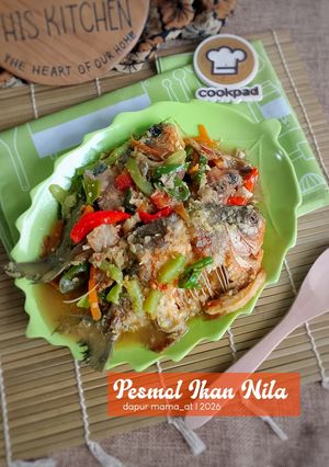 Foto resep Pesmol Ikan Nila Bumbu Acar Kuning Timun dan Wortel