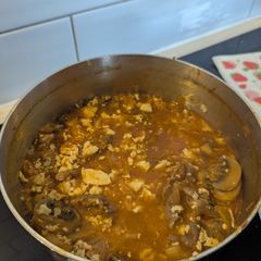 A picture of Kimchi Soondubu Jjigae.
