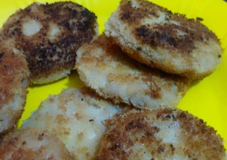 Recipe of Any-night-of-the-week Sooji Aloo Cutlet