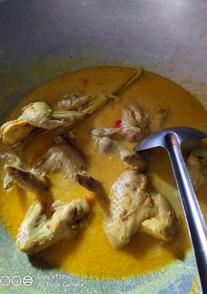 Foto resep Chicken wings opor with Love ❤