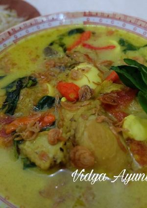 Foto resep Ayam Telur Kuah Kemangi/Penyet Kuah