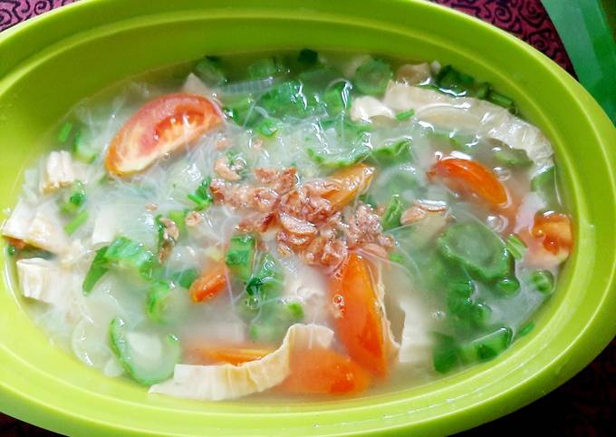 Resep Bening Oyong Soun Dan Kembang Tahu Oleh Oka Fridayah Cookpad