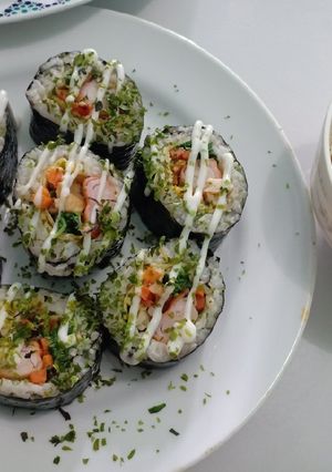 Foto resep Kimbap korea simple