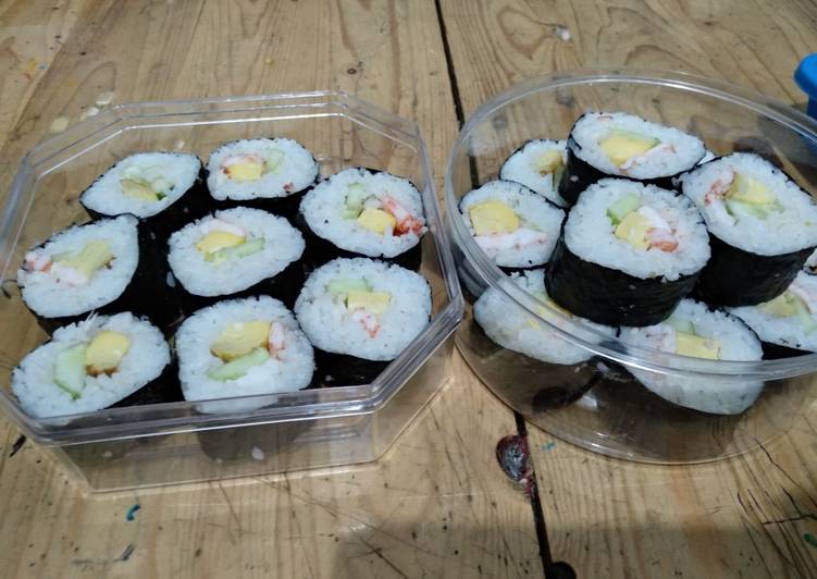 Langkah meracik California roll Anti Gagal