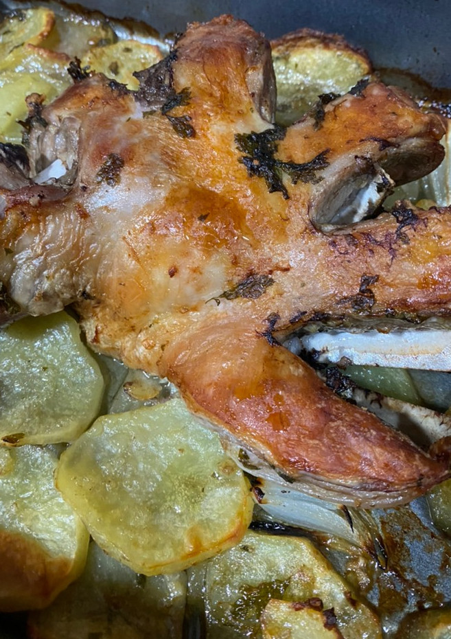 Una foto de Ternasco asado al horno