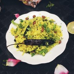 A picture of Lemon Rice.