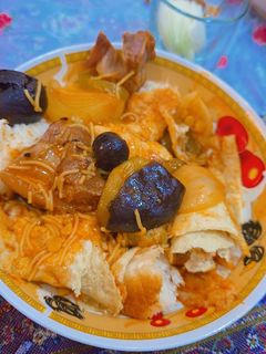 صورة لوصفة تشريب اللحم بالباذنجان