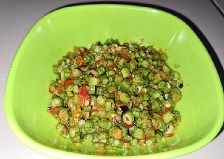 Sambal kacang panjang