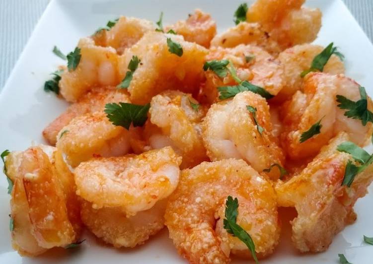 Steps to Make Homemade Thai Sweet Chili Garlic Shrimp