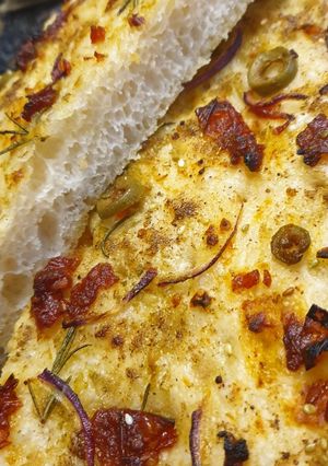 A picture of Focaccia.