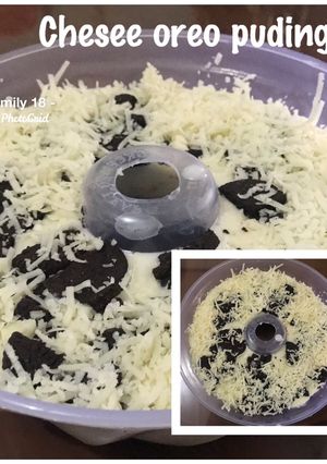 Foto resep Cheese oreo puding