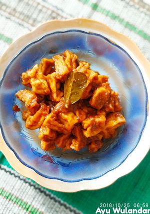 Foto resep Tahu goreng bumbu sate