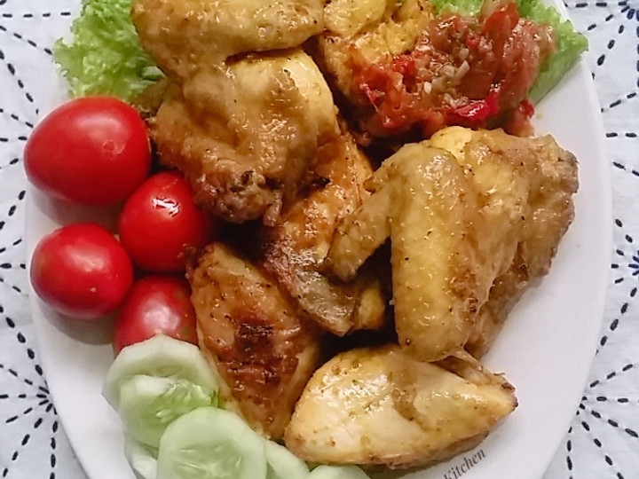 Resep Ayam Bakar Bumbu Padang Anti Gagal