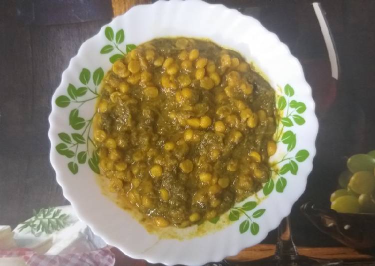 खट्टाछूकका, चना दाल की सब्जी