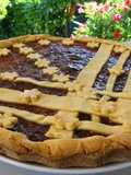 Crostata con composta di fichi