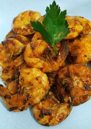 Foto resep Udang Bakar Teflon