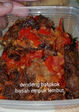Foto resep Dendeng batokok basah empuk enak