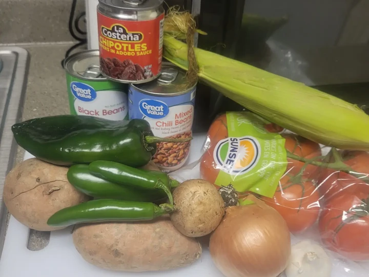 Easy Steps to Make Cabai kacang hitam which So Delicious