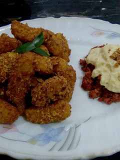 Foto resep Potato Wedges with Cheese Sauce