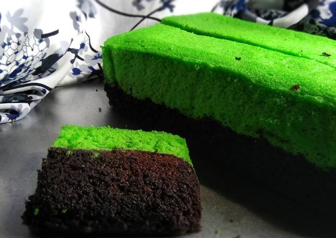 Resep Brownis pandan ala amanda yang Enak