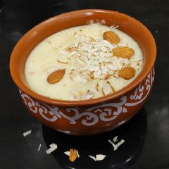 A picture of Badam Kheer.