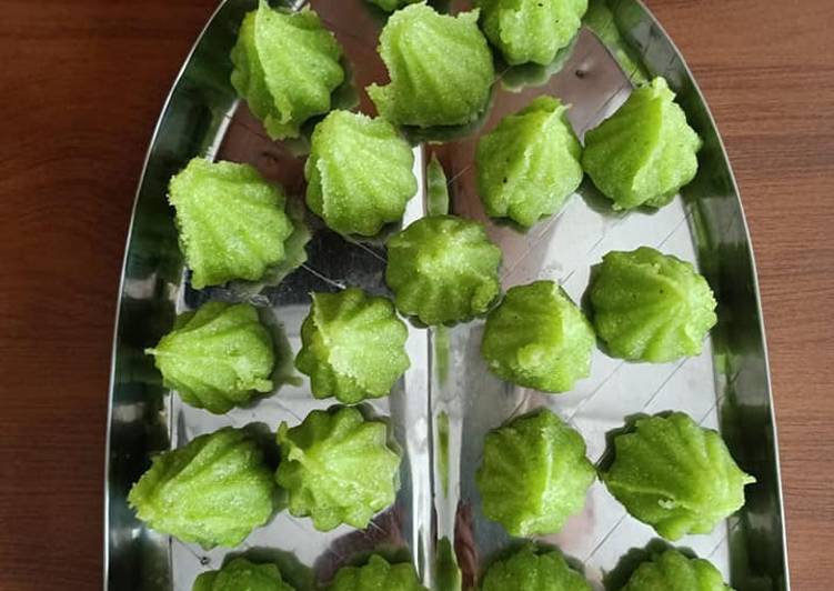 Simple Way to Prepare Speedy Coconut Pista Modak