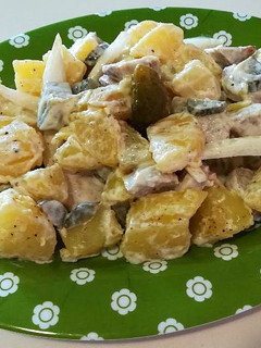 Una foto de Ensalada alemana (kartorffensalat)
