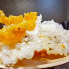 A picture of Steamed Sabudana Papad.
