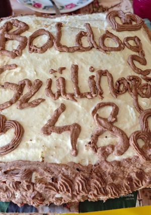 Gluténmentes mangókrémes torta recept fotója
