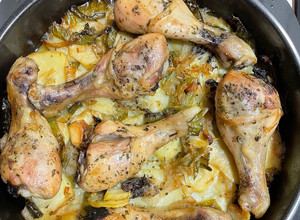 Foto principal de Muslitos de pollo asados al horno