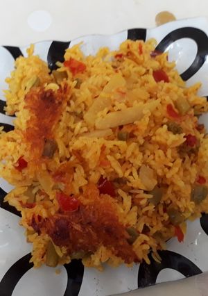 عکسی از دستور دمپخت لوبیا سبز وکلم