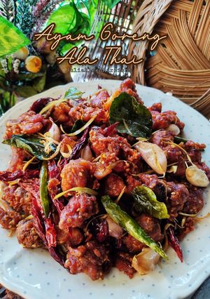 Gambar Lutut Ayam Goreng Ala Thai