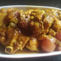 A picture of Chicken without oil.