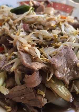Foto resep Daging Sapi Cah Tauge