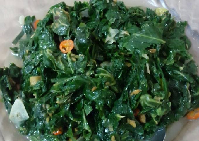 Resep Tumis Daun Singkong Anti Gagal